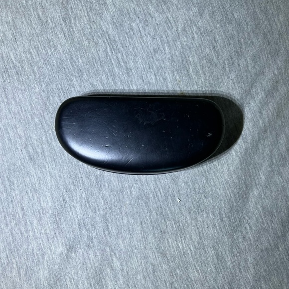 Versace Medusa Head Embossed Leather Sunglasses Case - Picture 2 of 6